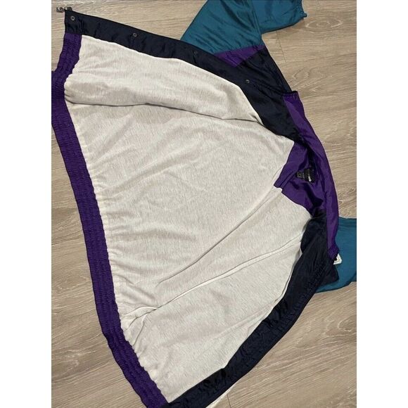 Vintage Pierre Cardin Nylon Full Zip Windbreaker Jacket XL 90s - Picture 8 of 10